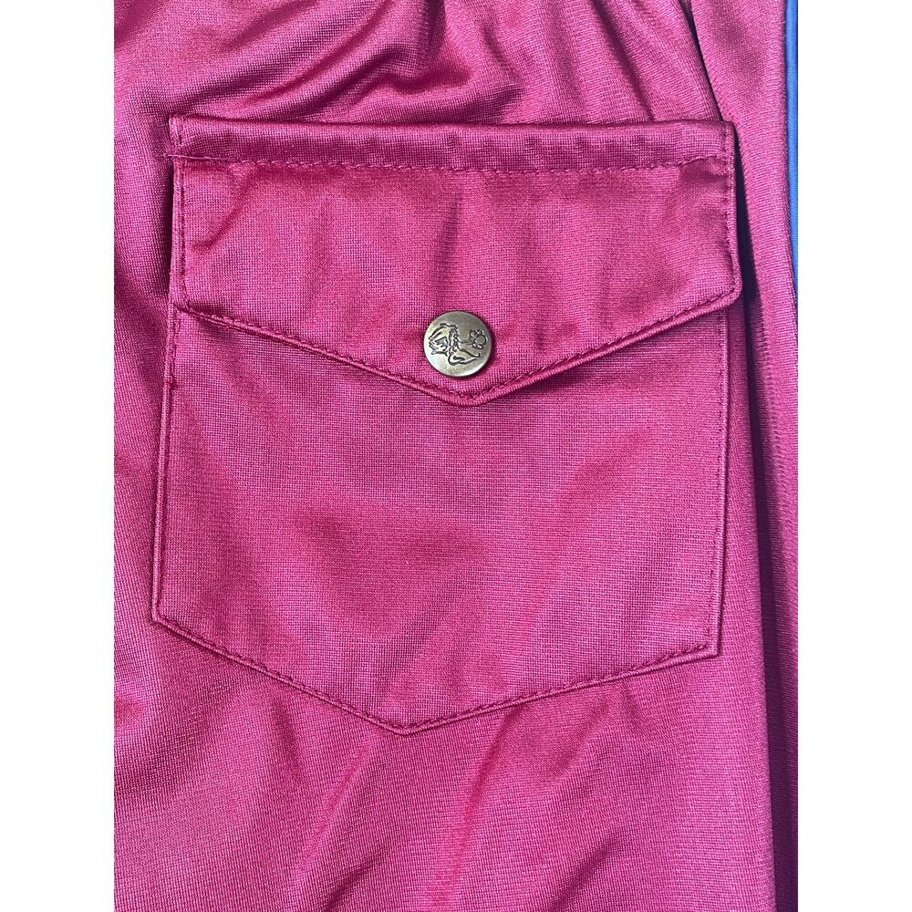 Vintage Early Winters Gore-Tex outdoor men's track pants in maroon, size L - Picture 8 of 11